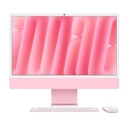 EDU iMac 24" 4.5K Apple M4 10-core CPU 10-core GPU 16GB 256GB Růžový CZ