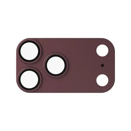 Devia Armour Series Anti-Reflection Lens Protector pro iPhone 18 Pro-Dark Cherry