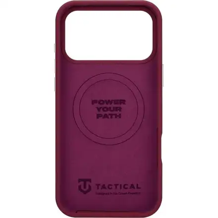 Tactical MagForce Velvet Smoothie 2.0 Kryt Apple iPhone 18 Pro Max/17 Pro Max tmavě červený