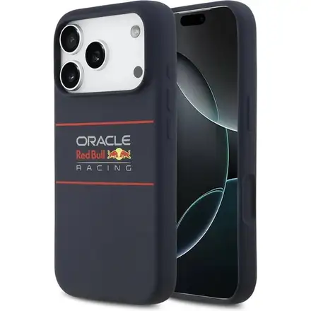 Red Bull Silicone Horizontal Logo MagSafe Zadní Kryt pro iPhone 17 Pro modrý