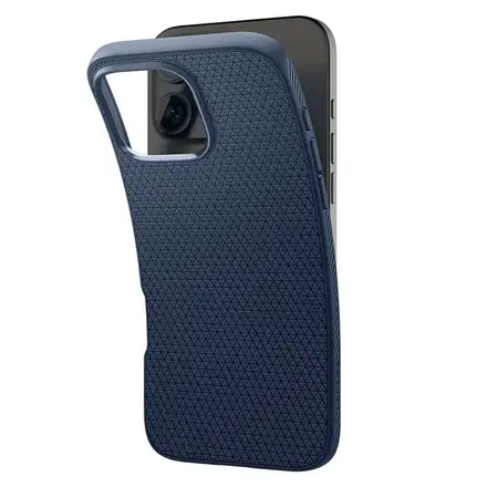 Spigen kryt Liquid Air pro iPhone 16 Pro - Navy Blue