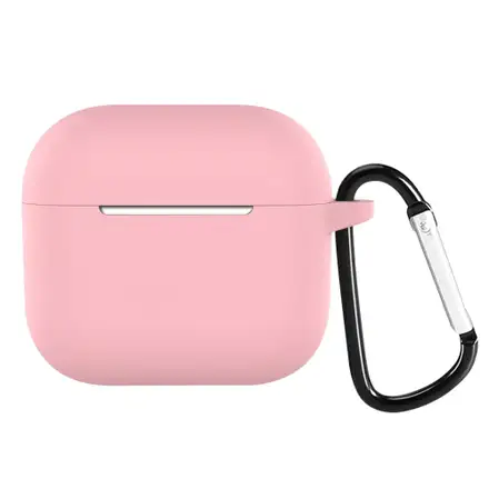 Devia pouzdro Silicone Suit Case pro Apple AirPods 3 - Pink