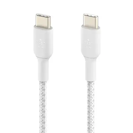 Belkin kabel Boost Charge Braided USB-C to USB-C 1m - White