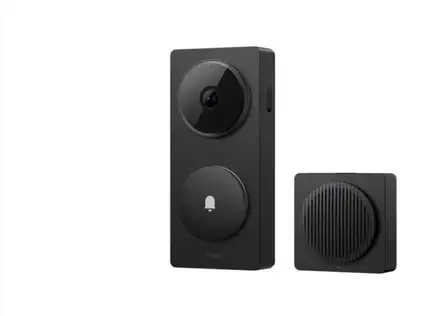 Aqara Smart Home Videozvonek s HUB, Kamera G410, černá