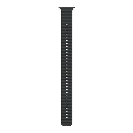 Apple Watch 49mm Black Ocean Band Extension - Natural Titanium Finish