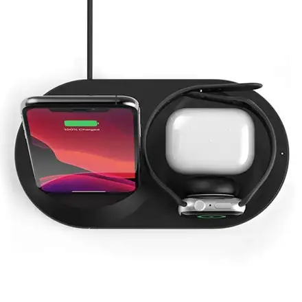 Belkin Boost Charge 3-in-1 Wireless Charger-Black