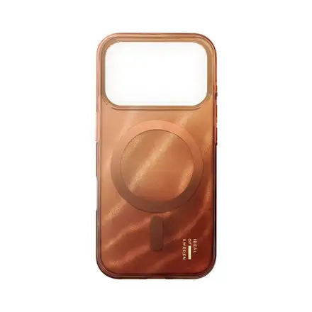 iDeal Fashion Clear Case MagSafe iPhone 17 Pro/18 Pro Mocha Mousse
