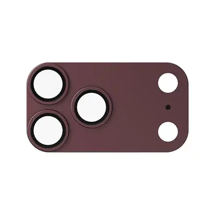 Devia Armour Series Anti-Reflection Lens Protector pro iPhone 18 Pro-Dark Cherry