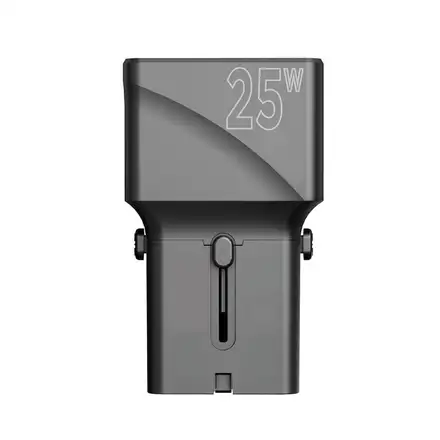 Mobile Origin 25W Travel Adapter (EU/US/UK/AU) - Black
