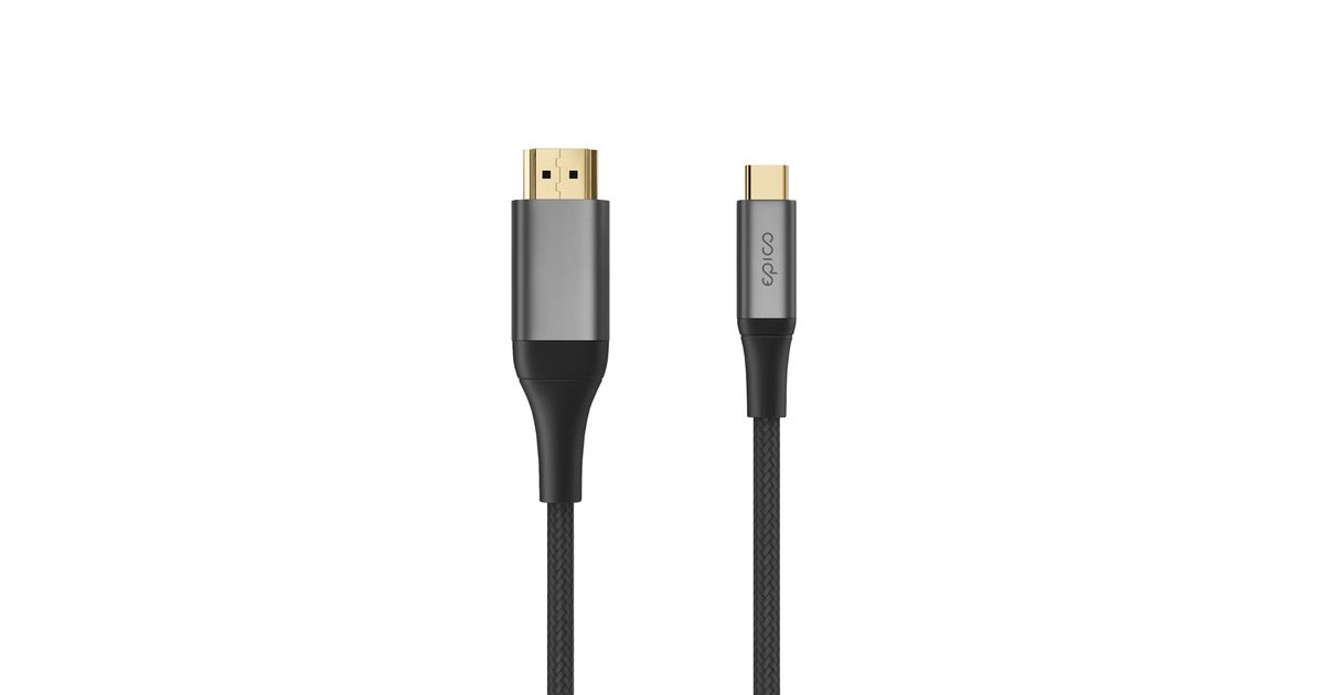 Epico UltraLink EC65 kabel HDMI to USB-C 8K/60Hz, 2m - Vesmírně šedá ...