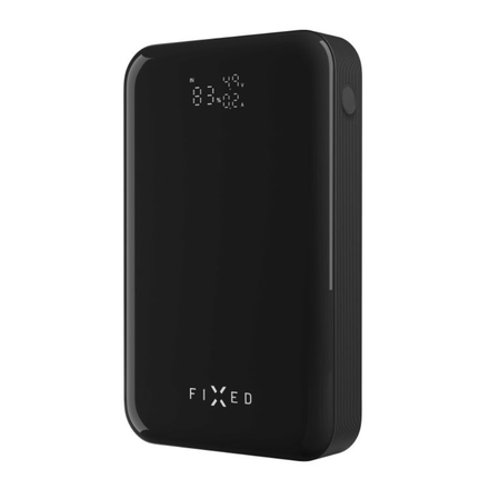 FIXED powerbanka Zen 20 Pro s LCD displejem a výstupem 130W, 20000 mAh, černá