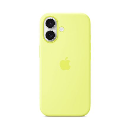 Apple iPhone 17 Silicone Case with MagSafe - Neon Yellow