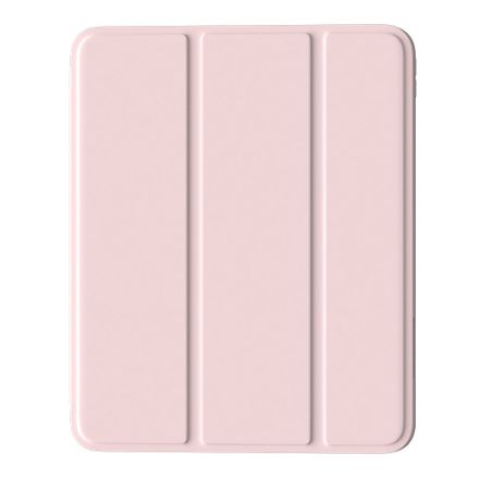 Devia pouzdro Leather Case with Pencil Slot pro iPad Pro 13" M4/M5 - Light Pink