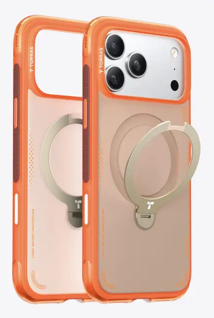 Torras kryt Ostand Spin Air pro iPhone 17 Pro Max, horizon orange