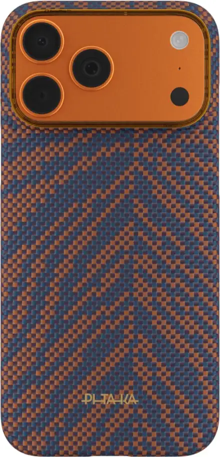 Pitaka kryt Edge Case Breath of Veins pro iPhone 17 Pro Max - Burning Orange