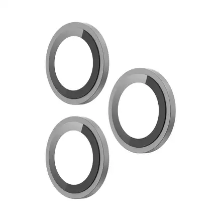 Devia Peak Series Lens Protector pro iPhone 16 Pro/16 Pro Max - Titanium Gray