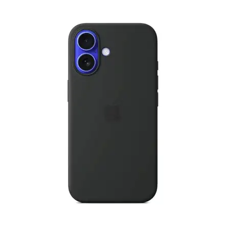 iPhone 16 Silicone Case with MagSafe - Černá