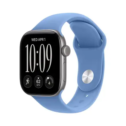 Apple Watch 42mm Wildflower Blue Sport Band-S/M