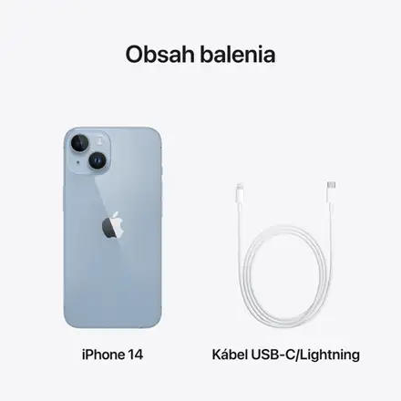 iPhone 14 128 GB Modrý *Třída A*