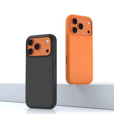 Devia kryt Nature Series Silicone Magnetic Case pro iPhone 17 Pro - Black