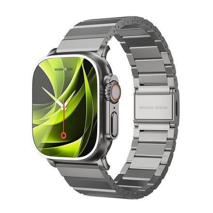 Mobile Origin řemínek Titanium Band Modena pro Apple Watch Ultra 49mm - Natural