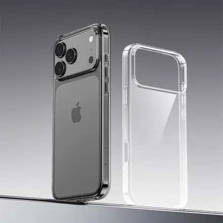 Devia kryt Naked TPU Case pro iPhone 18 Pro-Clear