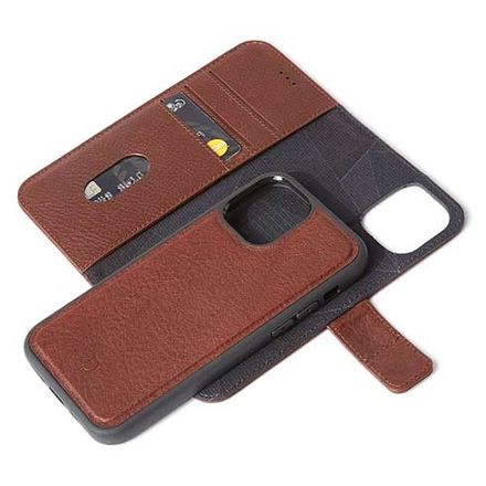 Decoded puzdro Leather Detachable Wallet pro iPhone 12 mini - Brown