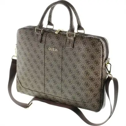 Guess 4G UpTown Brašna na MacBook 15" hnědá