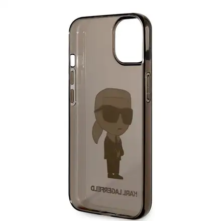 Karl Lagerfeld IML Ikonik NFT kryt iPhone 14 Plus černý