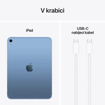 iPad 11"Wi-Fi + Cellular 128GB Modrá