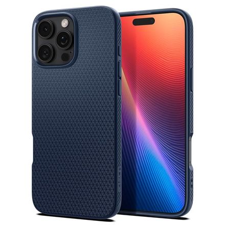 Spigen kryt Liquid Air pro iPhone 16 Pro Max - Navy Blue