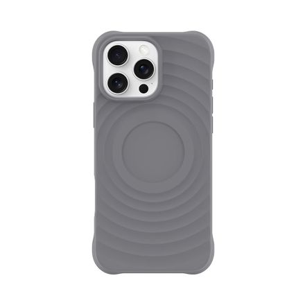 Devia kryt Ripple Magnetic Shockproof TPU Case pro iPhone 16 Pro - Gray