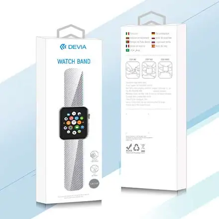 Devia Apple Watch Elegant Series Milanese Loop 40/41/42mm - Rose Gold