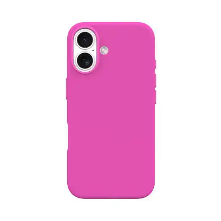 Devia kryt Nature Series Silicone Magnetic Case pro iPhone 16 - Rose Red