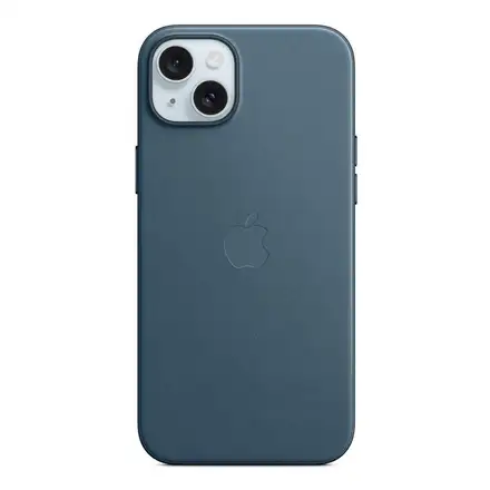 iPhone 15 Plus FineWoven Case with MagSafe-Pacific Blue
