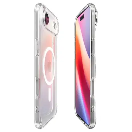 Spigen kryt Ultra Hybrid Magsafe pro iPhone 17 Air - Clear White