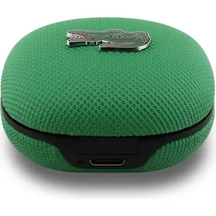 Lacoste Iconic Petit Pique TWS Bezdrátová Sluchátka zelená