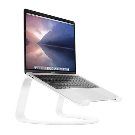 TwelveSouth stojan Curve SE pro MacBook - White Aluminium