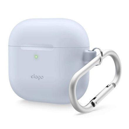 Elago Airpods 4 Silicone Hang Case-Light Blue