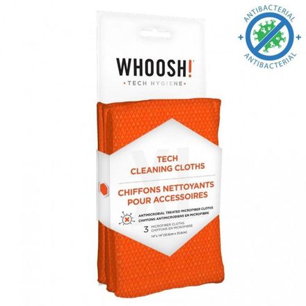 WHOOSH! 3XL Tech Cleaning Cloths utěrky 3 ks