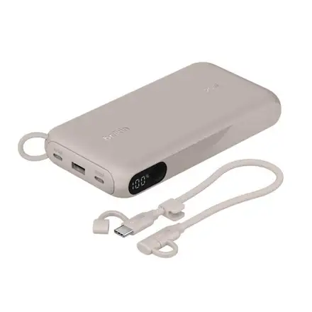 Belkin Boost Charge Powerbank 20K with Display-Sand
