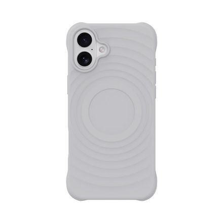 Devia kryt Ripple Magnetic Shockproof TPU Case pro iPhone 16 - White