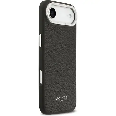 Lacoste PU Leather Champs Elysees MagSafe kryt iPhone Air černý