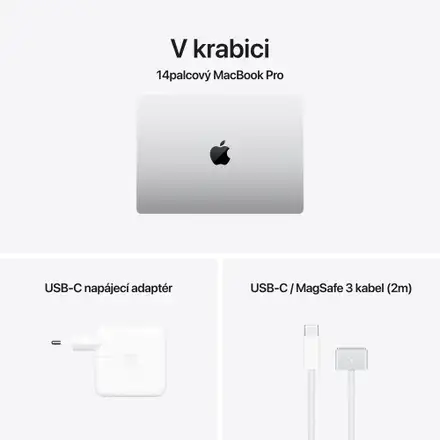 MacBook Pro 14" Apple M4 Max 14core CPU 32core GPU 36GB 1TB Stříbrný CZ