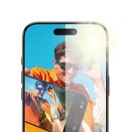 PanzerGlass ochranné sklo Anti-Reflective Armor pro iPhone Air - Black Frame