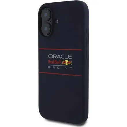 Red Bull Silicone Horizontal Logo MagSafe Zadní Kryt pro iPhone 16 Plus modrý