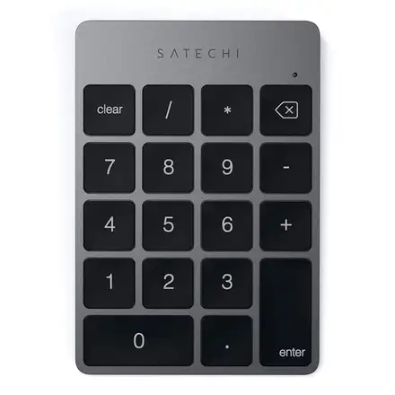Satechi numerická klávesnice Slim Wireless Keypad - Space Gray