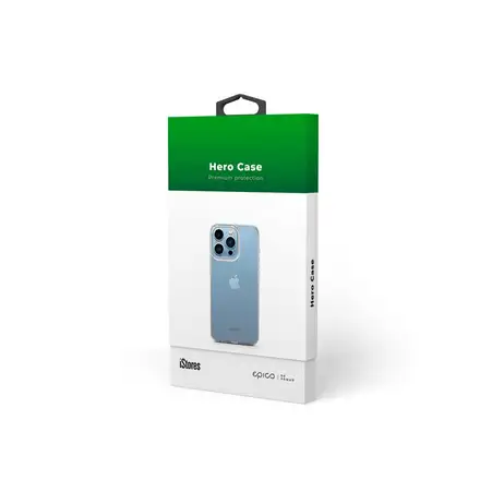 iStores by Epico Hero Case iPhone 13 Pro (6,1") - transparentní