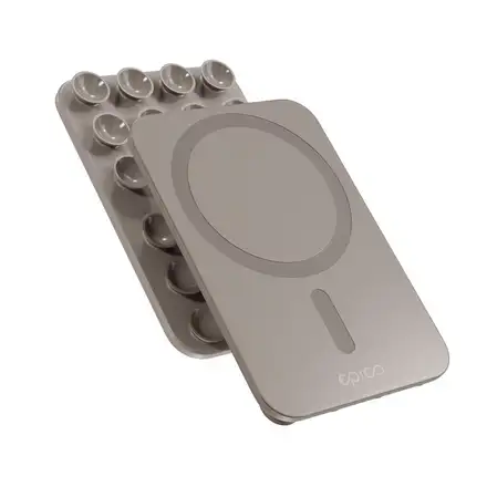 Epico Mag+ přísavný držák na telefon MagSafe kompatibilní - titanová