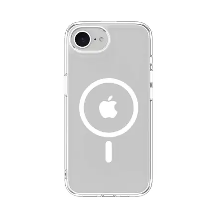 Devia kryt Pure Clear Magnetic Shockproof Case pro iPhone 16e/17e-Clear